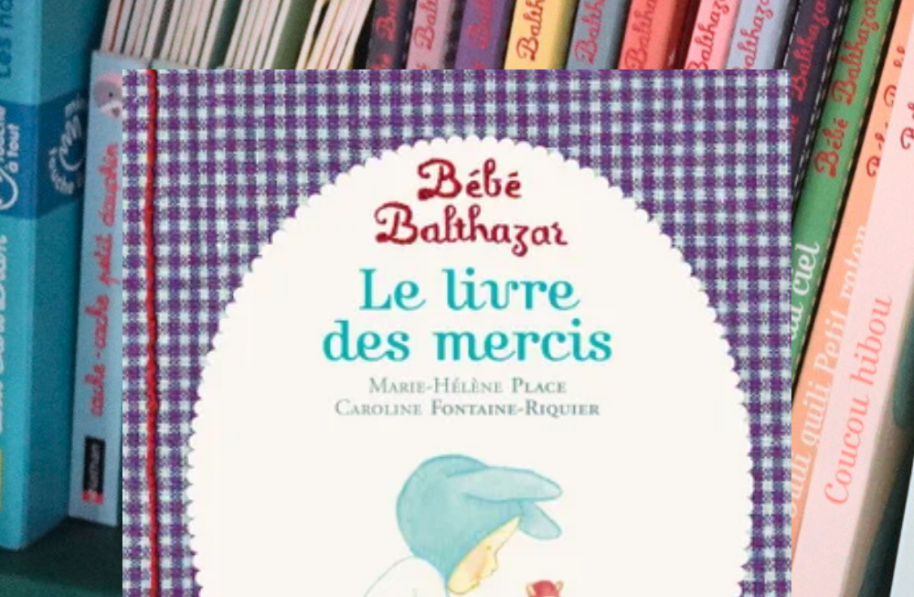 Cartonné de petit format : illustration sur fond vichy