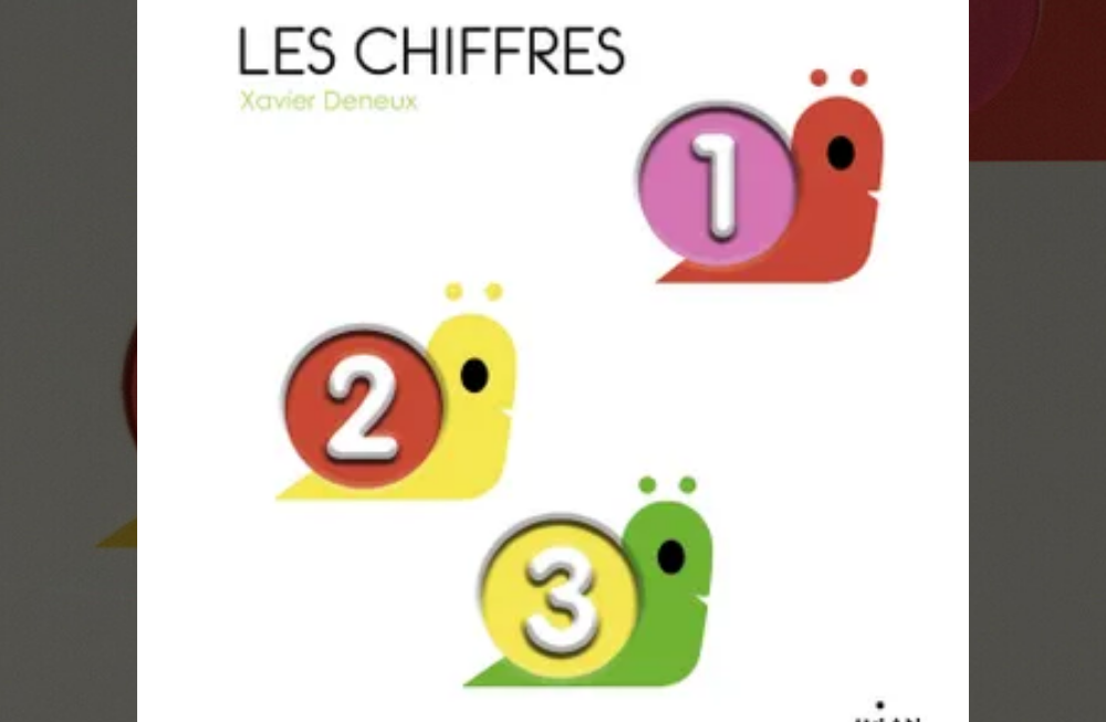 Couverture représentant trois escargots avec des chiffres sur leurs coquilles évidées