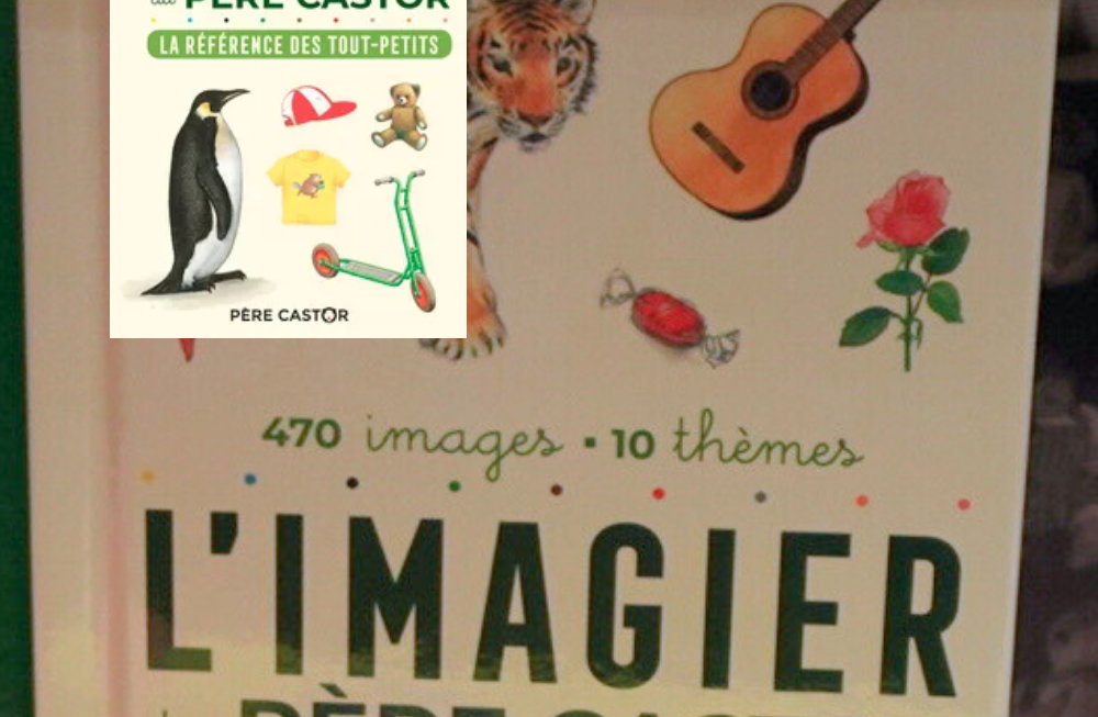 Couverture de l'imagier du père castor