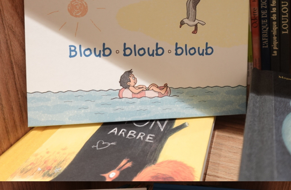 3 formats différents du livre Bloub Bloub Bloub